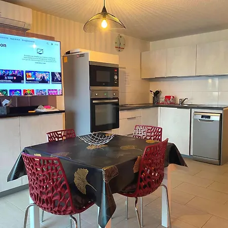 Apartmán T2 Lumineux Renove Avec Vue Etang, Clim, Parking, Wifi - Fr-1-553-205 Balaruc-les-Bains