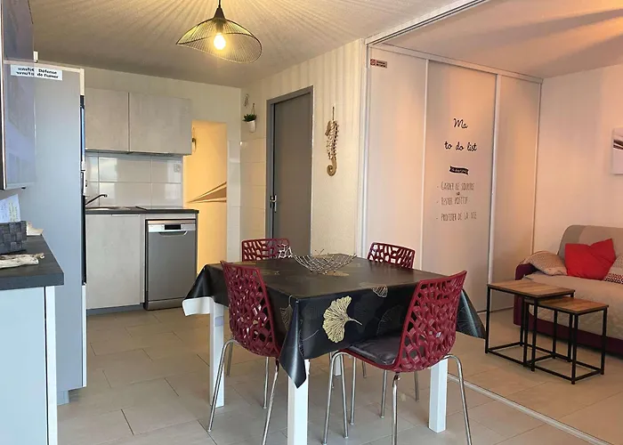 T2 Lumineux Renove Avec Vue Etang, Clim, Parking, Wifi - Fr-1-553-205 Balaruc-les-Bains